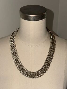 J.Crew Pavé Link Chain Necklace